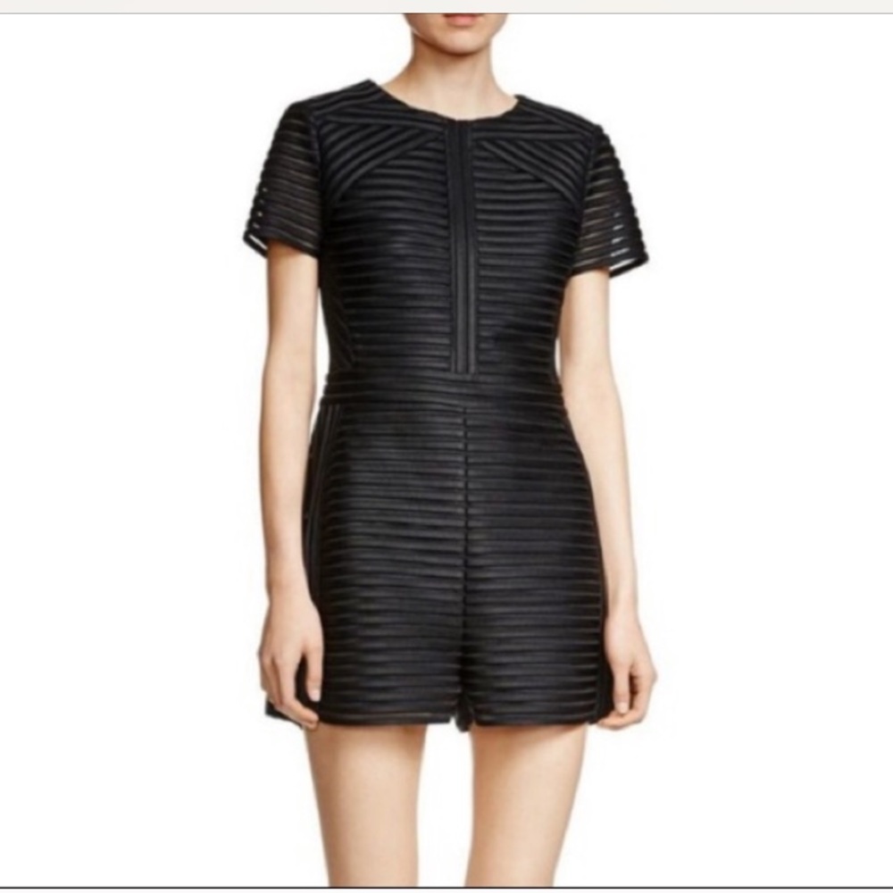 MAJE PARIS MESH ROMPER NWT